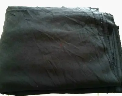 Versatile Black Fabric for Abaya 10 to 12yd