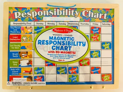 Melissa and Doug Children’s Responsibility Chart BRAND NEW