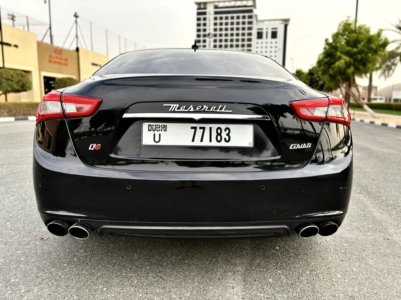 MASERATI GHIBLI S Q4 / GCC / 2016 / ORIGINAL PAINT / FULL OPTIONS / 2 KEYS / AGENCY MAINTAINED63398485616770113