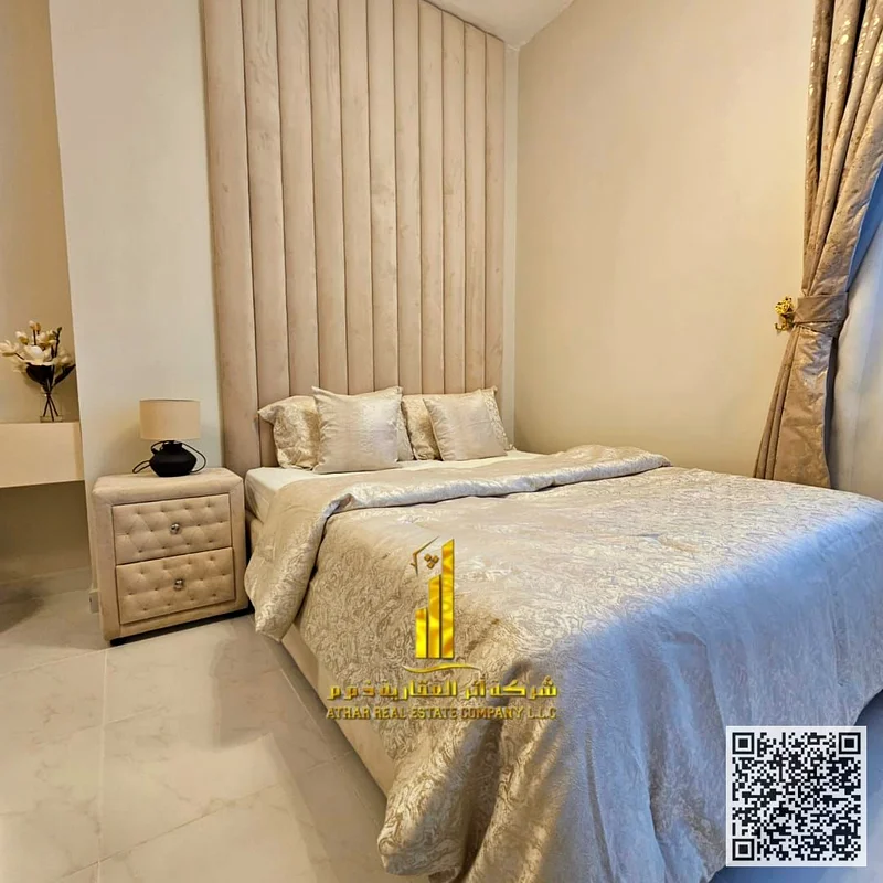 The most luxurious two-bedroom apartment with a sea view (first resident) fully furnished for rent in Ajman - Al Rashidiya 1 - Falcon Towers63838718164225113