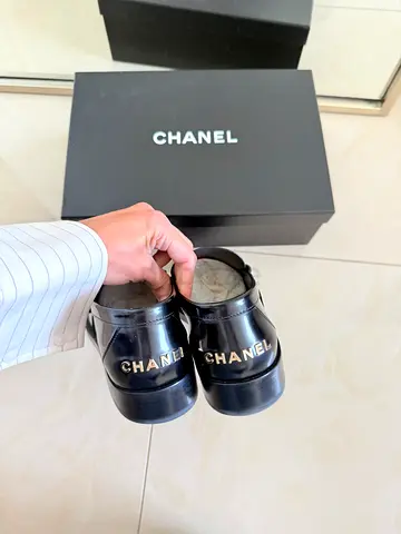 Chanel classic Loafers 38 1/2