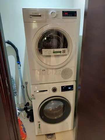 Bosch 9kG washer dryer Set