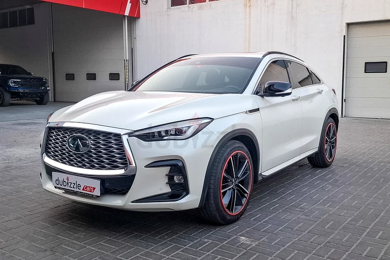 2112 درهم/شهريًا | إنفينيتي QX55 سنسري 2022 | مواصفات دول مجلس التعاون الخليجي | رقم المرجع #35115363406925538947112