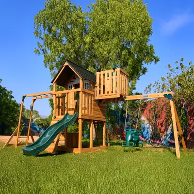 Wooden Swing Set