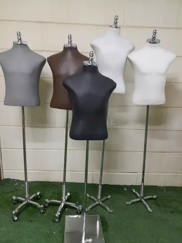 Half male mannequin
