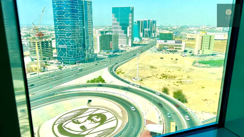 شقة فاخرة من 3 غرف نوم | طابق عالي | إطلالة على المدينة | مبنى القائد | عجمان63865990241155110