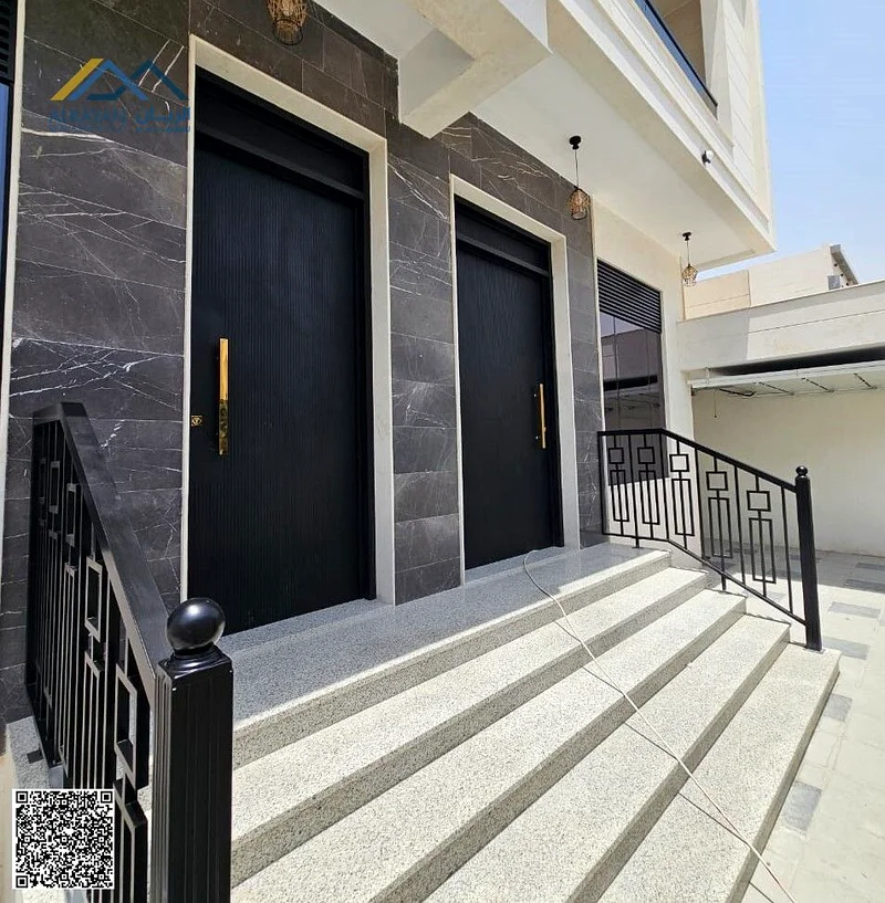 Fojman | 5 Master Bedrooms | Majlis & Master Living Room | High-End Finishes |r Sale – Luxury Villa in Al Bahia,63884771461123114