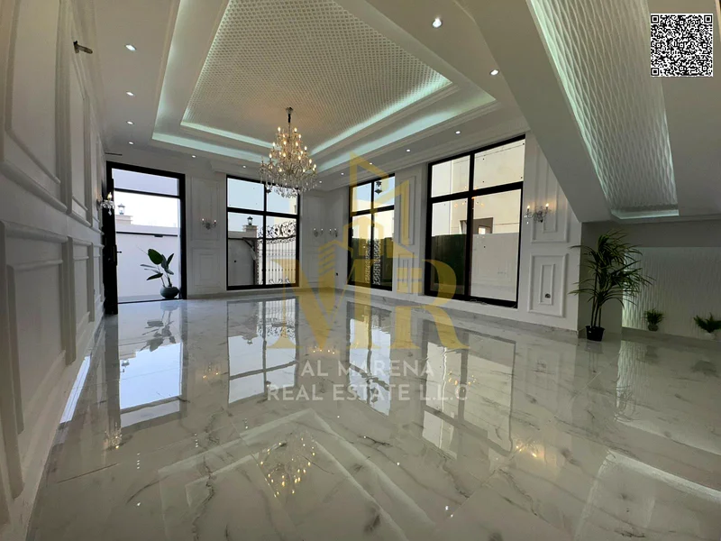 🏡 A golden opportunity to own a luxurious villa in Al Helio 2, Ajman | 5 master bedrooms | Modern design | Two floors and a roof | For only AED 1,77063912467099651114