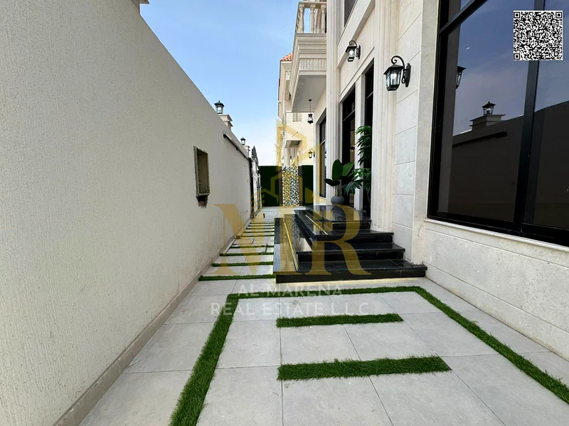 🏡 A golden opportunity to own a luxurious villa in Al Helio 2, Ajman | 5 master bedrooms | Modern design | Two floors and a roof | For only AED 1,77063912467099651113