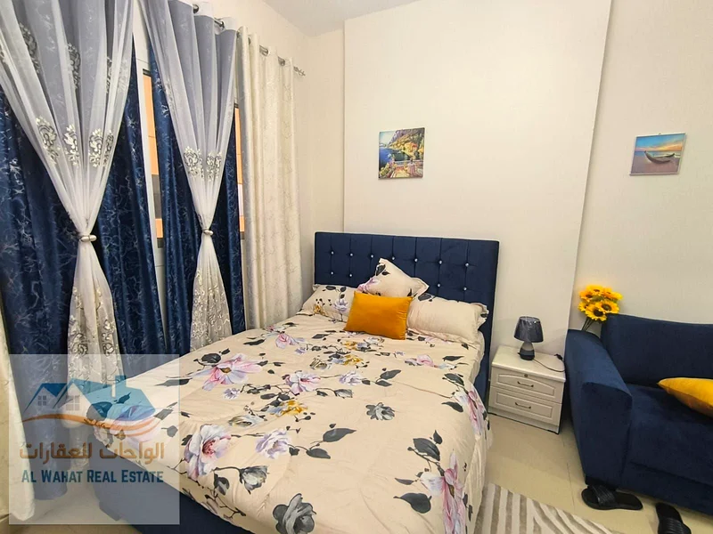ستوديو مفروش من الدرجة الأولى للإيجار الشهري في برج الياسمين63714729649538114