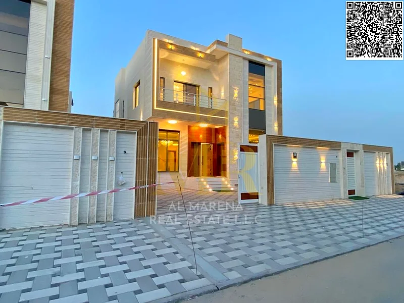 _ فرصة رائعة _ لتملك الملكية الكاملة _ للبيع في عجمان وملكية حرة لجميع الجنسيات، فيلا فاخرة مع ساحة خارجية63912467191810110