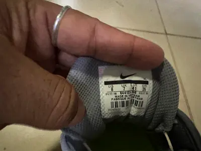 Nike Lunarnor cricket spikes 41EU UK7 size very minimal usage