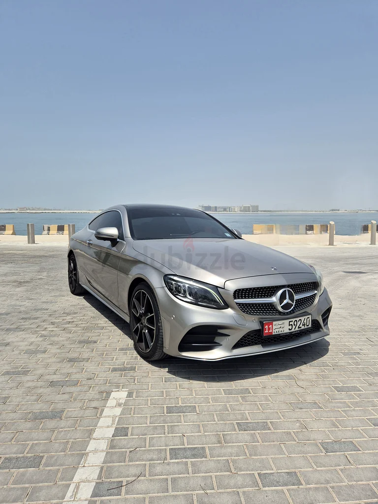 مرسيدس C200 كوبيه - لون الشمبانيا - دول مجلس التعاون الخليجي - 2021633999377411861110