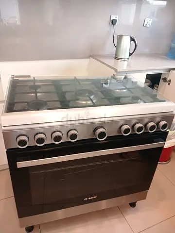 Bosch New model Full Gas Cooker 90x60cm with oven Good Condition