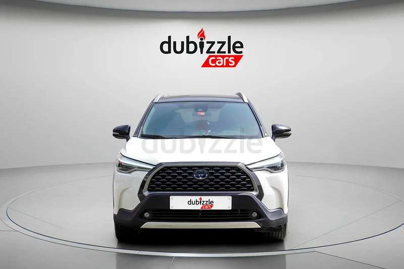 AED 1216/month | 2023 Toyota Corolla Cross Hybrid | GCC Specs | Ref#35523263401321854722111