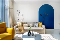 Modern 1BR Lagoon View District One+Utilities