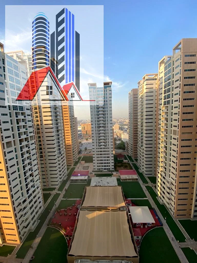 شقة بغرفة نوم واحدة للبيع في برج عجمان ون مطبخ مغلق مع موقف سيارة وأثاث63866414214019110