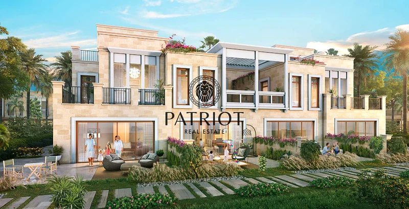 || Elegant 4-Bedroom Waterfront Home in Malta Cluster, || High ROI || DAMAC Lagoons ||63963727937667110