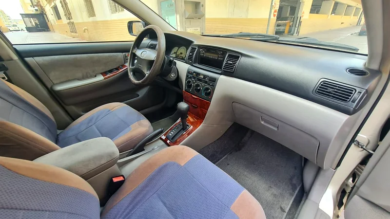 2001 COROLLA 1.8 XLI AL FUTTAIM GCC GULF BRAND NEW TYRES NEW BATTERY VERY CLEAN SERVICE ON TIME63401307333507111