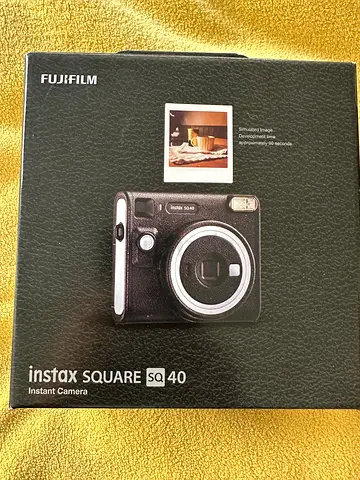 Capture Moments Instantly with the Fujifilm Instax Square SQ40 with film
