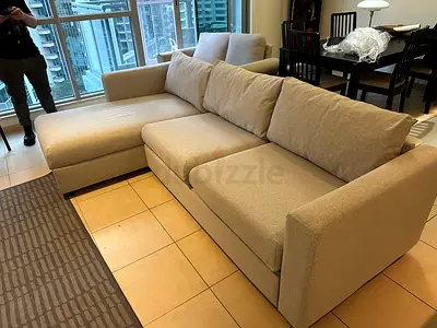 VIMLE Lshape sofa bed with storage