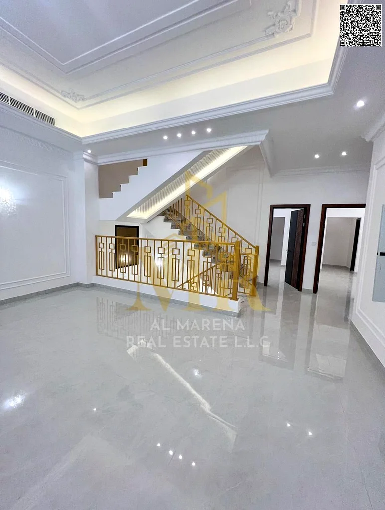 🏡 Luxury Villa for Sale in Al Alia - Ajman | Land Area 4,300 sq ft | Built-up Area 4,800 sq ft | G+2 Layout | 6 Bedrooms + 2 Living Rooms + Majlis +63873450911745113