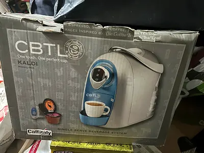 Caffitaly CBTL Kaldi Single Serve Coffee Machine - Perfect Cup of Espresso!