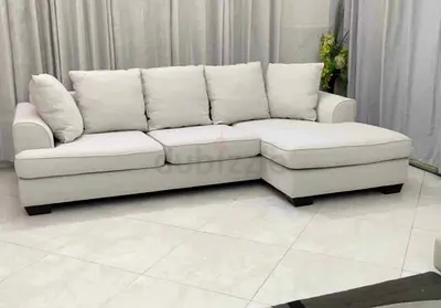 The one Kingstone Stylish L shape Sofa beige