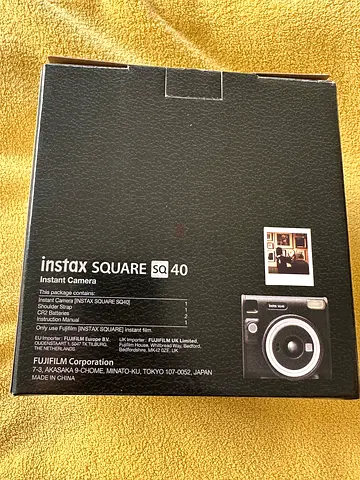 Capture Moments Instantly with the Fujifilm Instax Square SQ40