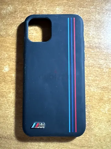 BMW M Badge Striped Silicone Case for iPhone 11