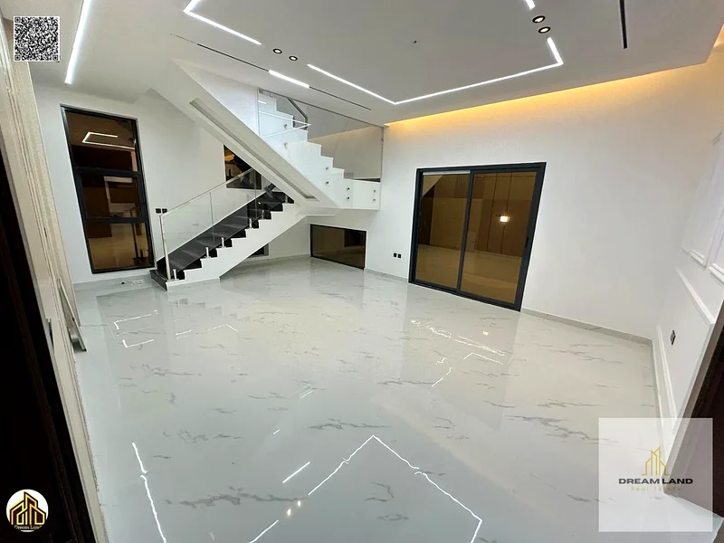 For sale | New villa with modern design and prime location - Ajman Freehold for all nationalities | Including registration and ownership fees with no63893336827779113