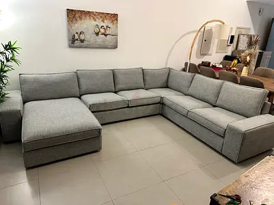 IKEA Modern Kivik U shape sofa six seater