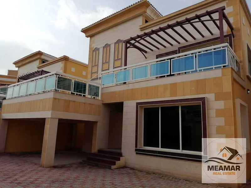 Freehold villa for all nationalities, a luxurious villa including air conditioning, electricity and water in the Al Muwaihat 3 area, with an area of 563870132454657113
