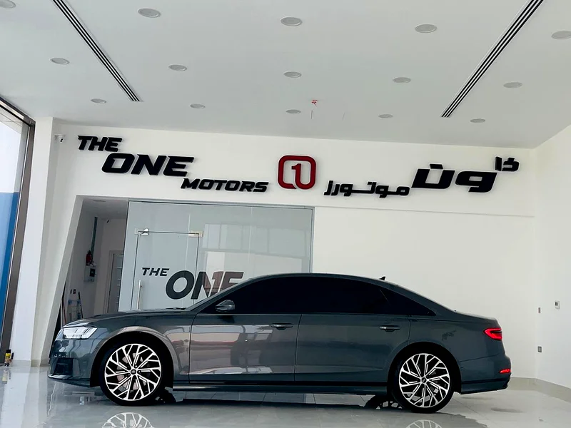 Audi A8L55 TFSI Quattro 2021 GCCUnder Warranty63406921451394111