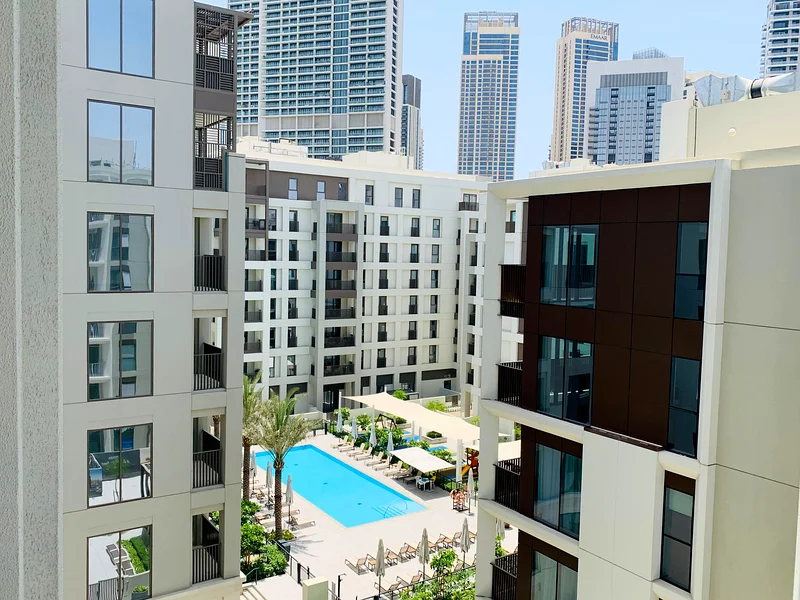 Direct Owner – 1BR in Grove Creek Beach | Pool & Community View | Ready to Move | 720 SQFT64025486856579110