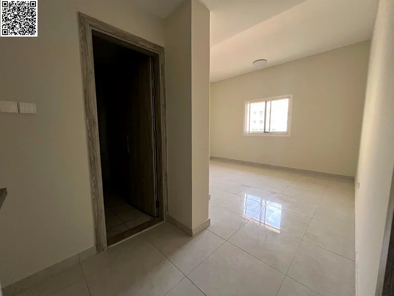 1BHK in Al Jurf 3, first tenant – 2 baths – balcony with view – built-in wardrobes – spacious – central AC – modern kitchen – prime location.63712241393153114