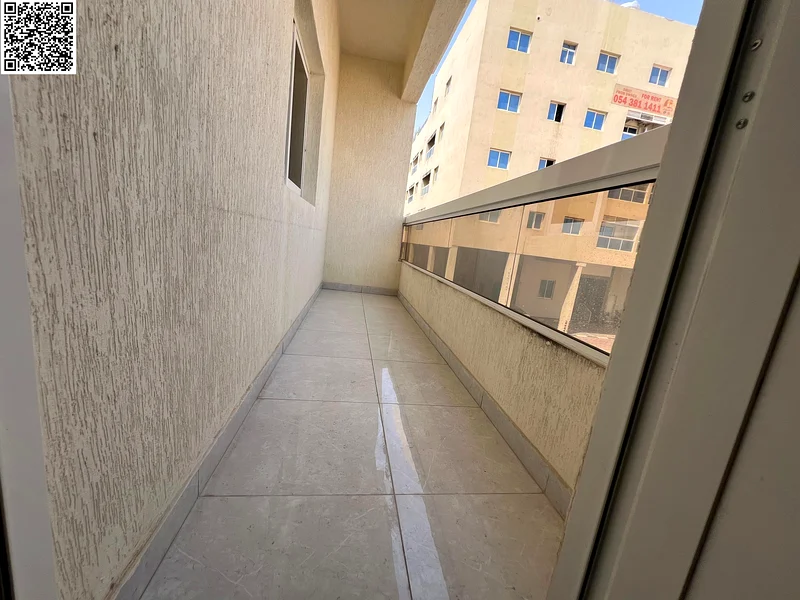 1BHK in Al Jurf 3, first tenant – 2 baths – balcony with view – built-in wardrobes – spacious – central AC – modern kitchen – prime location.63712241393153113
