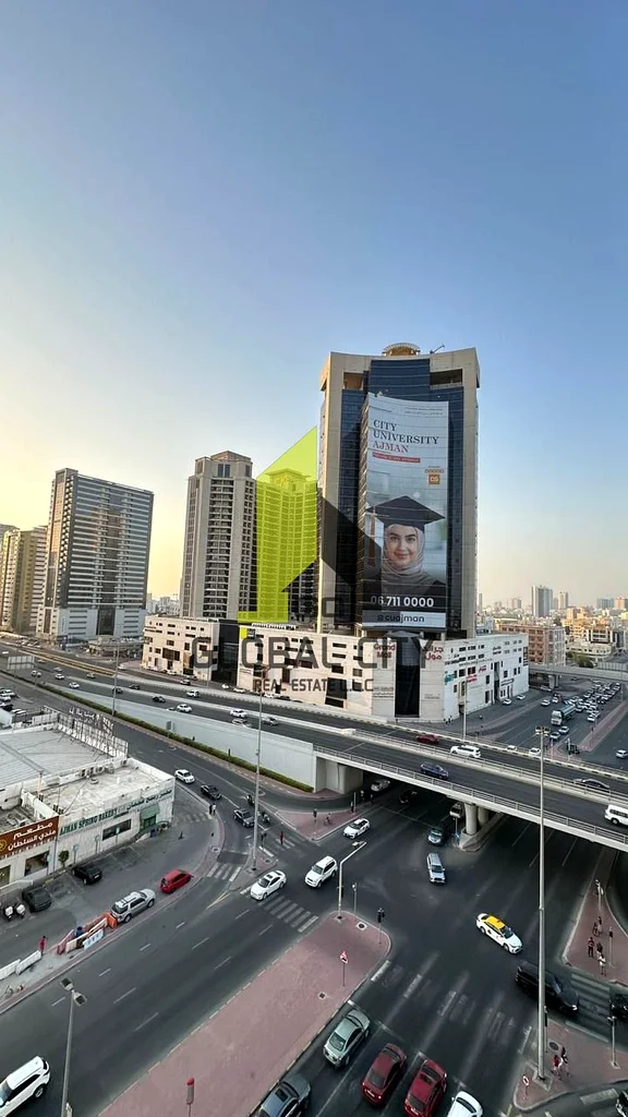 متاح! شقة بغرفة نوم واحدة ذات حجم كبير وإطلالة واسعة للبيع في برج سيتي عجمان، دفع نقدي بالكامل 370,000 درهم إماراتي مع موقف سيارة63891910147203111