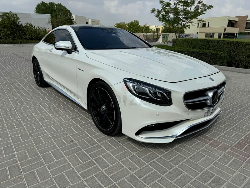 كوبية S63 AMG موديل 2015، لون 4MATIC، مخصصة لدول مجلس التعاون الخليجي، للبيع63399933205251111