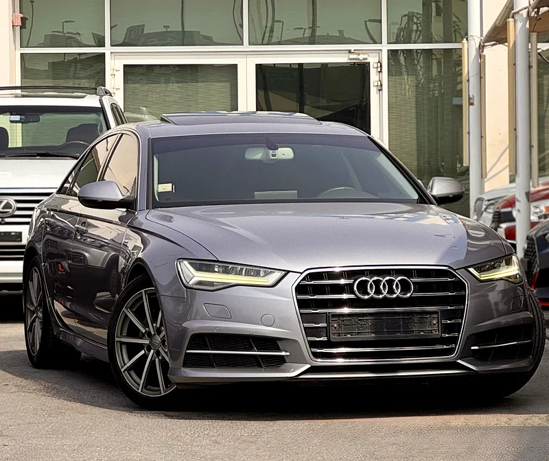 Audi A6 GCC 2018 S Line in agency condition, Full Option633984718753291125