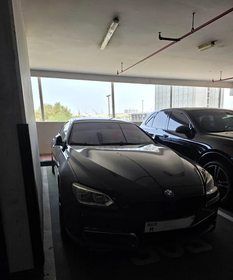 BMW 640i Grand Coupe Black with Red Interior63406332553731113