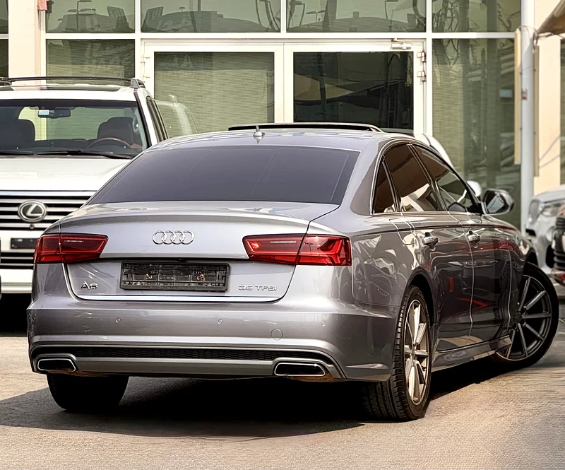 Audi A6 GCC 2018 S Line in agency condition, Full Option63398471875329113