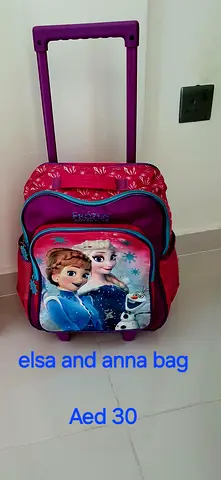 Elsa and anna bag