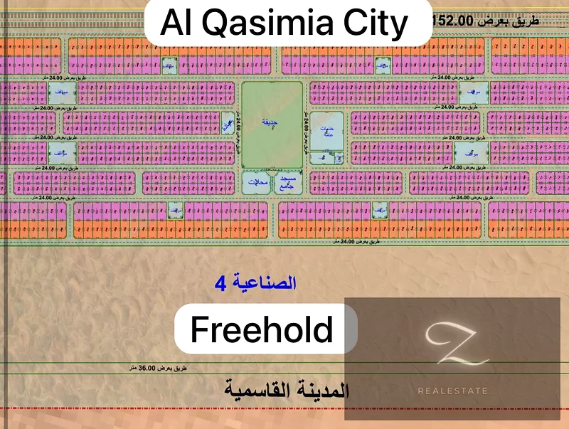 أرض للبيع في الشارقة / مدينة القصيمي / المرحلة 4 - ملكية تامة لجميع الجنسيات63822139973378114