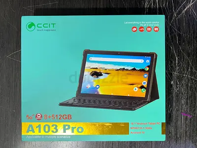 CCIT A103 Pro Tablet - 8GB RAM, 512GB Storage, Android 10