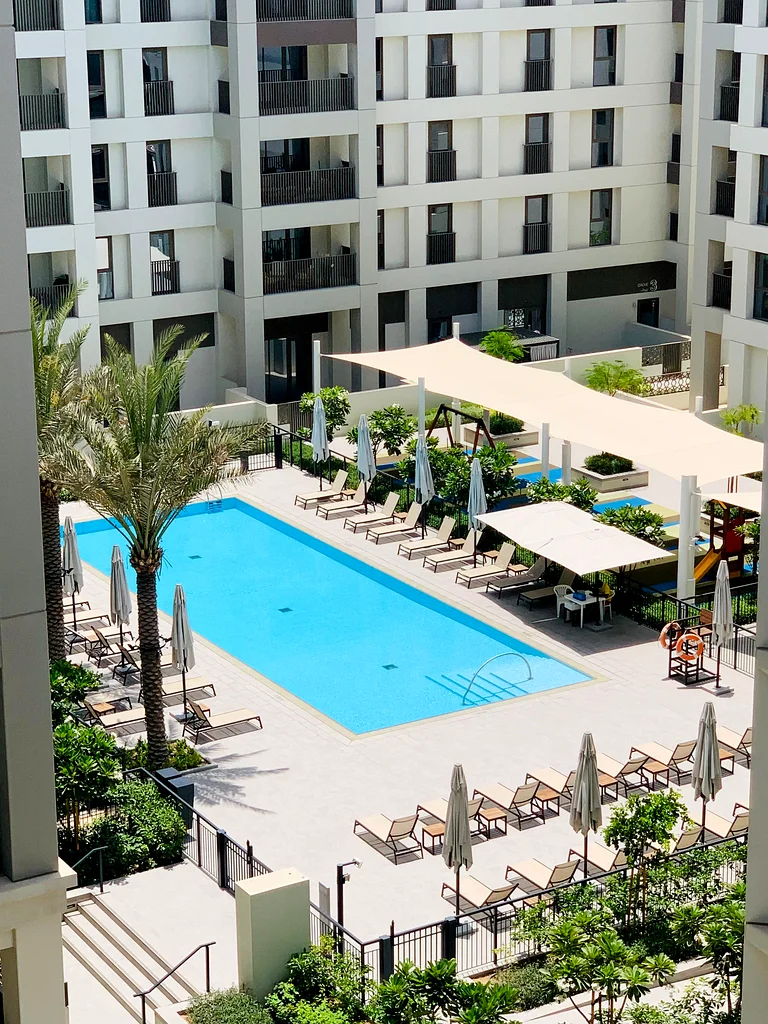 Direct Owner – 1BR in Grove Creek Beach | Pool & Community View | Ready to Move | 720 SQFT64025486856579112