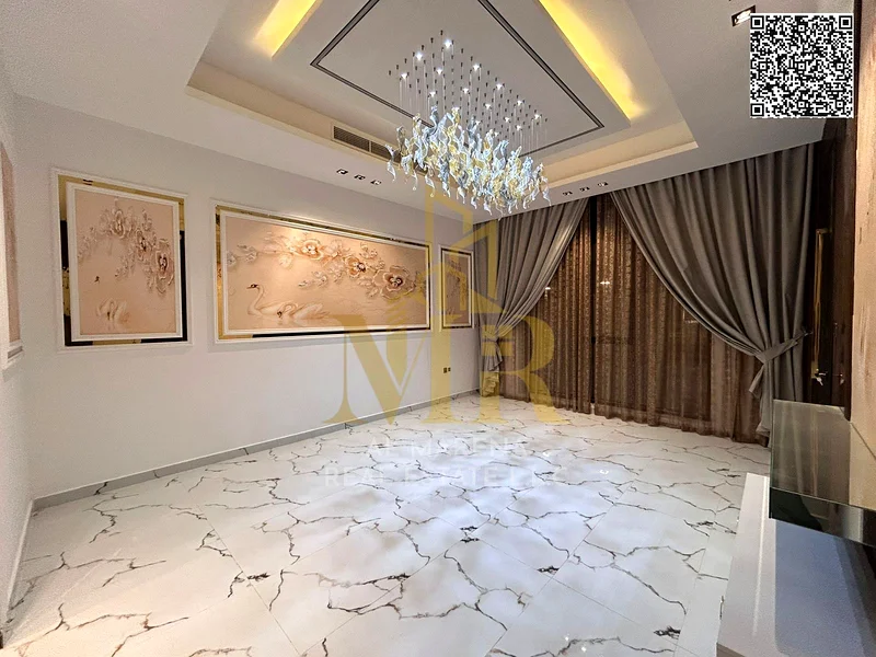 🏡✨ Luxurious villa for sale in Al Bahia – two floors and a roof | 7 master bedrooms | Majlis and master living room | Area 3014 sq ft | Priced at AED63883996895873114