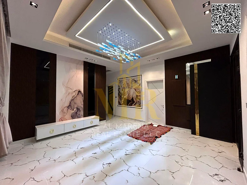 🏡✨ Luxurious villa for sale in Al Bahia – two floors and a roof | 7 master bedrooms | Majlis and master living room | Area 3014 sq ft | Priced at AED63883996895873113