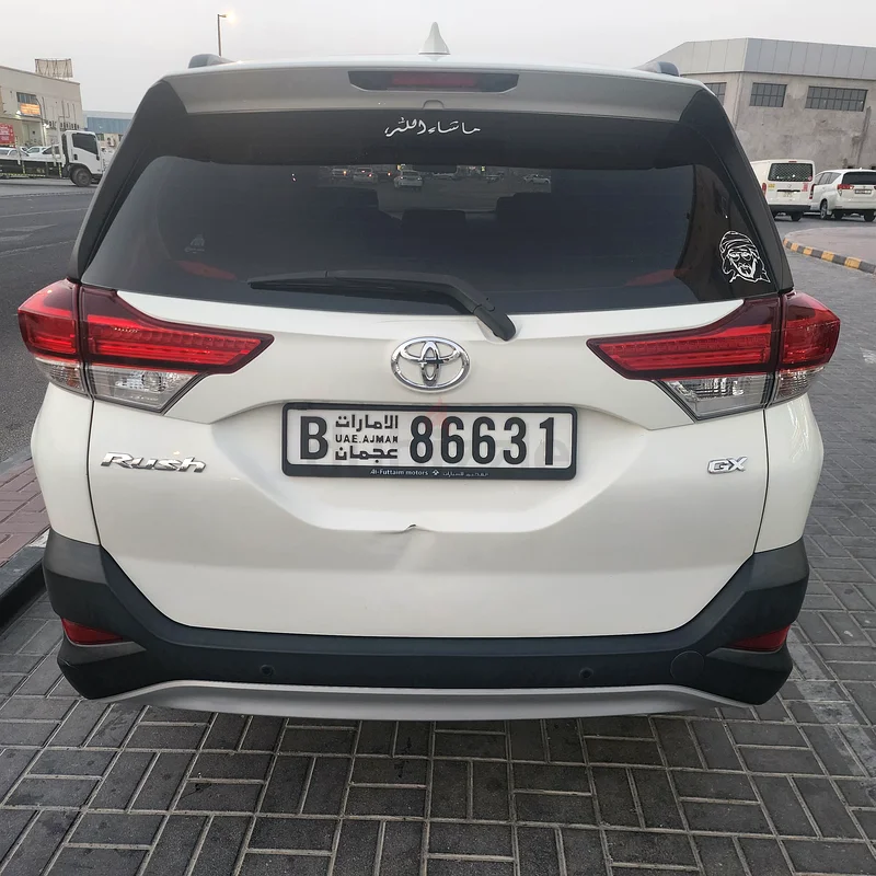 2022 Toyota Rush fully agency maintained in excellent condition63399943609986114