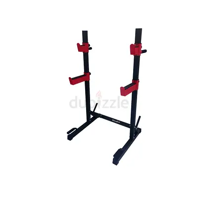 Heavy-Duty Adjustable Squat Rack for Strength Training